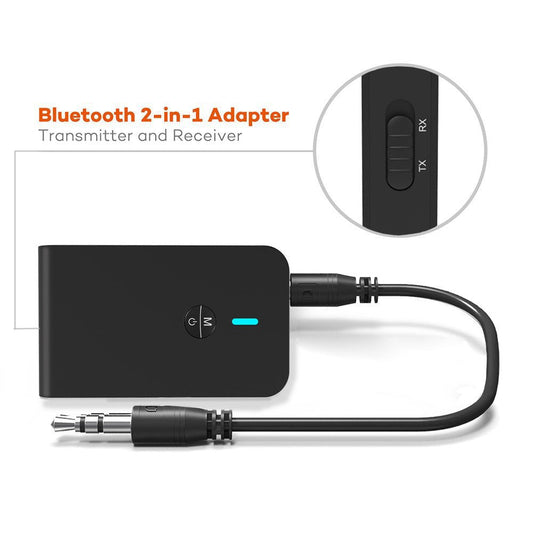 BT-6 USB Bluetooth 5.0 Audio Adapter Transmitter & Receiver 2-in-1 eprolo