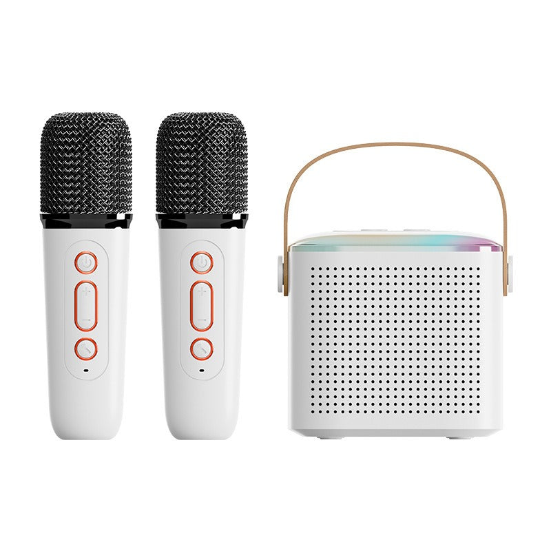 Y1 Mini Wireless Karaoke Bluetooth Speaker w/ Wireless Mic, Portable Home KTV eprolo