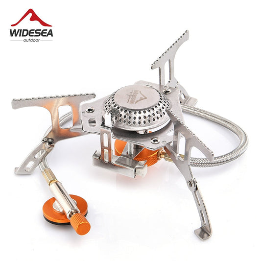 WIDESEA 3000W Portable Folding Camping Gas Stove with Piezo Ignition eprolo