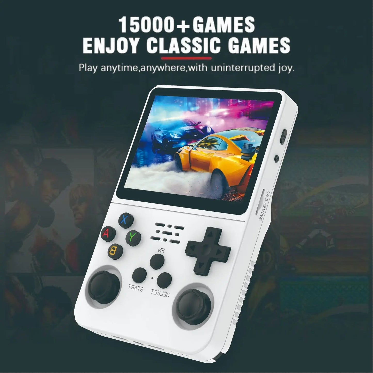 R36S Open Source Handheld Game Console Retro Arcade 3D Dual System 128GB/64GB eprolo