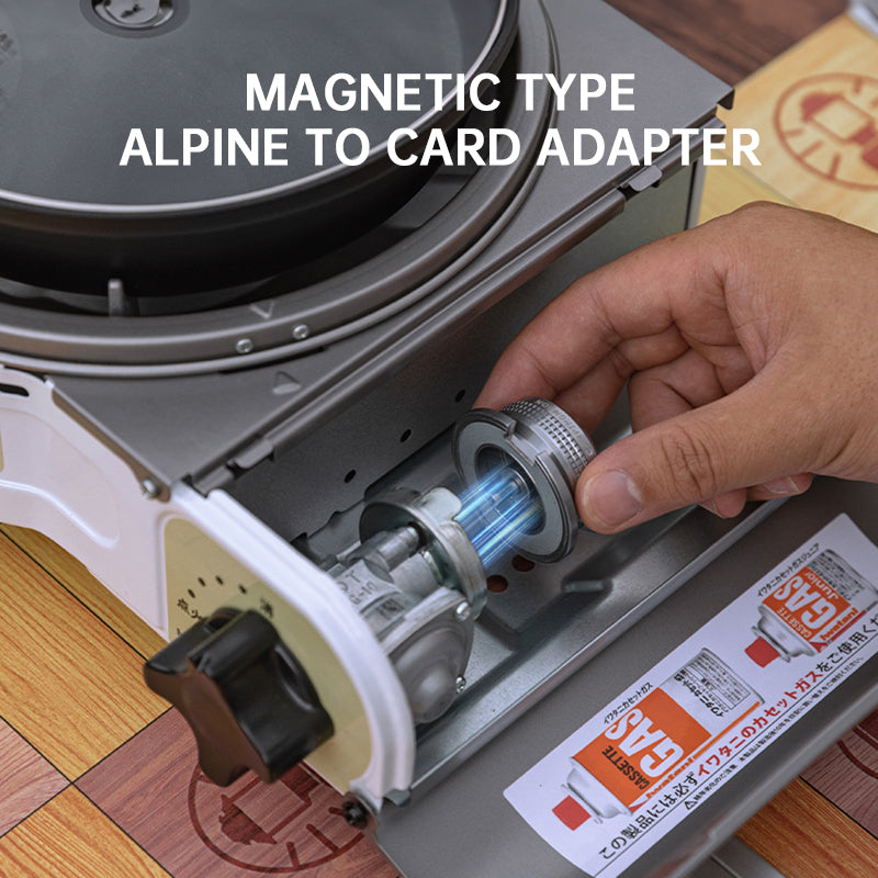CAMPINGMOON Z13 Magnetic Butane Gas Adapter for High Altitude Camping Stoves - Lumic Deals