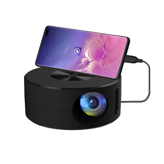YT200 Mini Portable Home Projector, Pocket-Sized Kids Phone Projector, Built-In Speaker eprolo