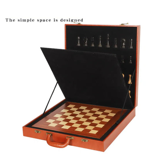 Luxury Wooden Chess Set with Resin Pieces – Premium Adult Chessboard eprolo