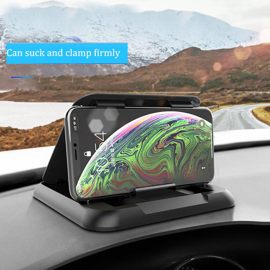 Premium Car Phone Holder - Non-Toxic Silicone, Dashboard & Sunshade Mount, AR Navigation Compatible eprolo