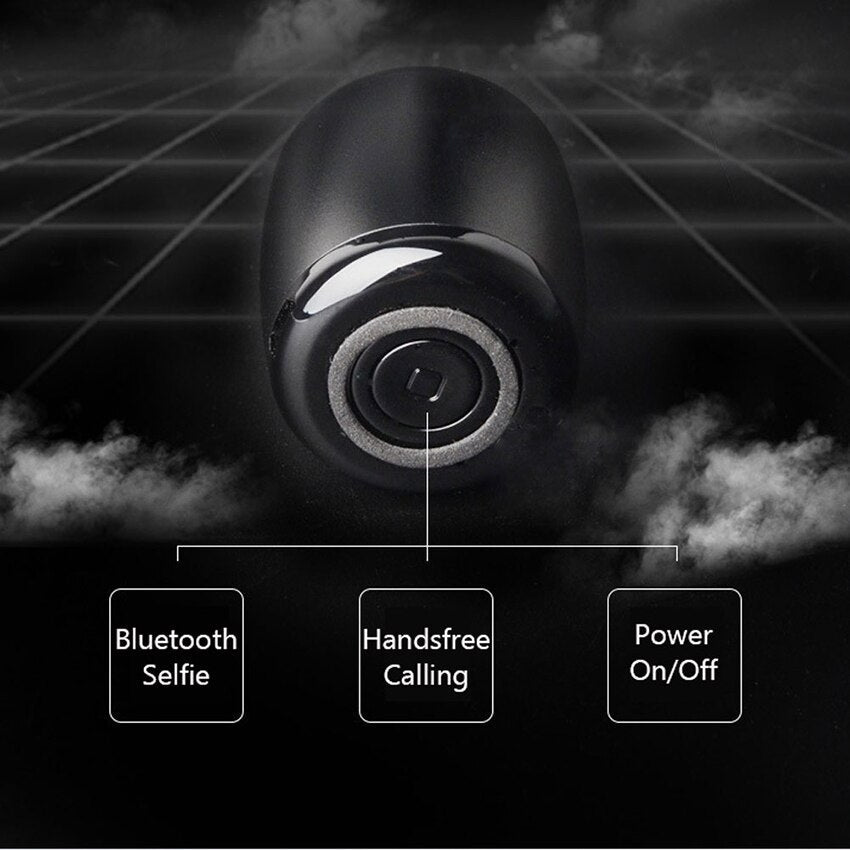 Aimitek BM3 TWS Mini Bluetooth Speaker w/ Selfie Remote & Mic, Portable eprolo