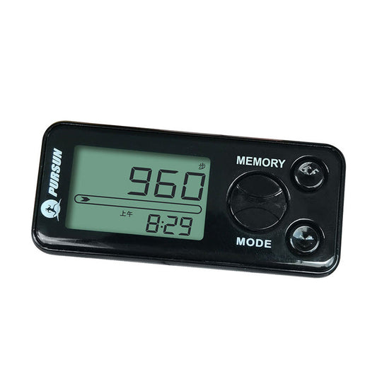 PURSUN PS-5B 3D Pedometer – Step Counter with Clock, Memory, Calorie & Distance Tracker eprolo