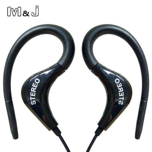 M&J STEREO Bass Workout Wired Earphones with Mic, High‑Quality 3.5 mm eprolo
