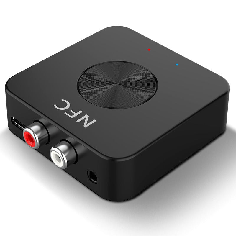 2-in-1 Bluetooth 5.0 Receiver & Transmitter with RCA/AUX, NFC, 15M Range, 8H Battery eprolo