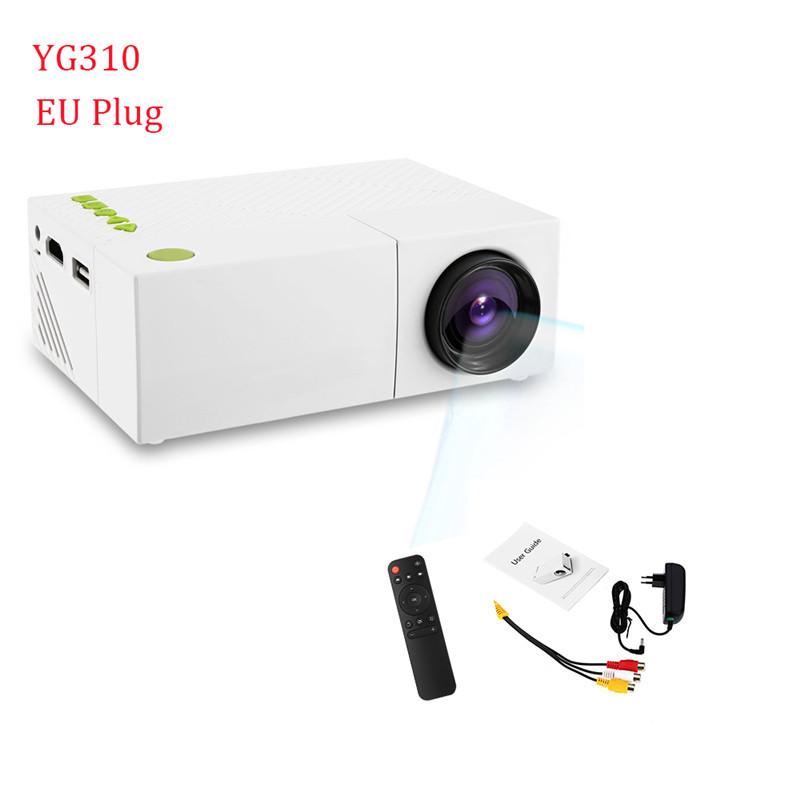YG300 Mini Portable LED Projector - 1080P HD Home Theater Cinema eprolo