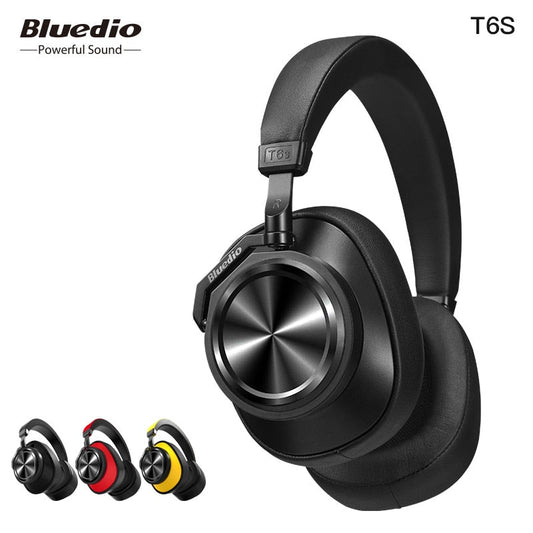 Bluedio T6S Wireless ANC Headphones w/ Mic & Voice Control eprolo