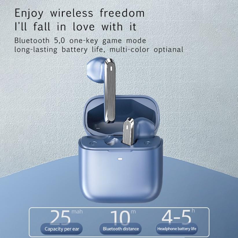 J58 TWS Bluetooth 5.0 Wireless Earphones w/ 4H Playtime, Multiple Colors eprolo