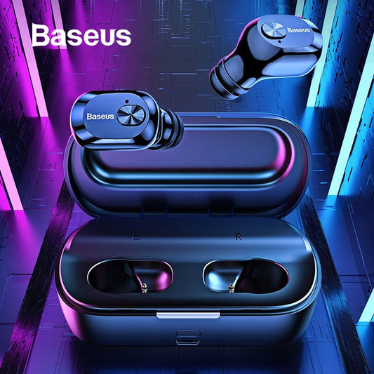 Baseus Encok W01 TWS Bluetooth 5.0 Earphones, Wireless Stereo Bass, HD Calls, 6H Playtime, Sweatproof eprolo