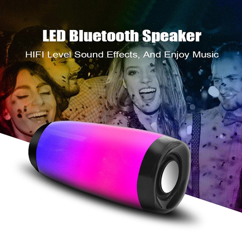 TG157 Vibrant LED Bluetooth Speaker, Colorful Lights, FM, TF, U-Disk & AUX eprolo
