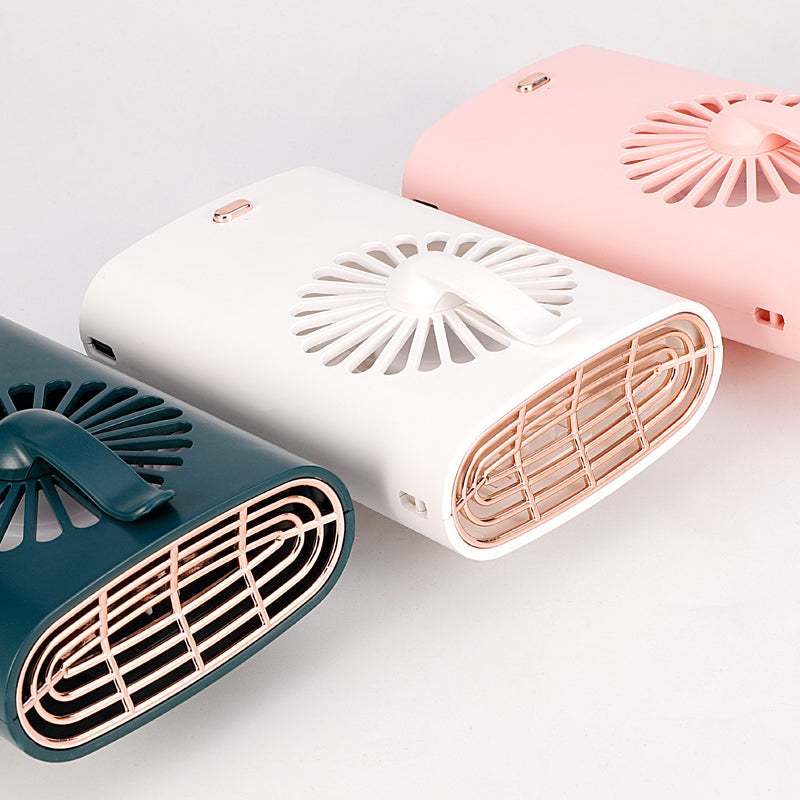 XTS-05 Mini USB Fan - Portable Hanging Neck, Desktop, 3-Speed Silent Fan for Office & Outdoor eprolo