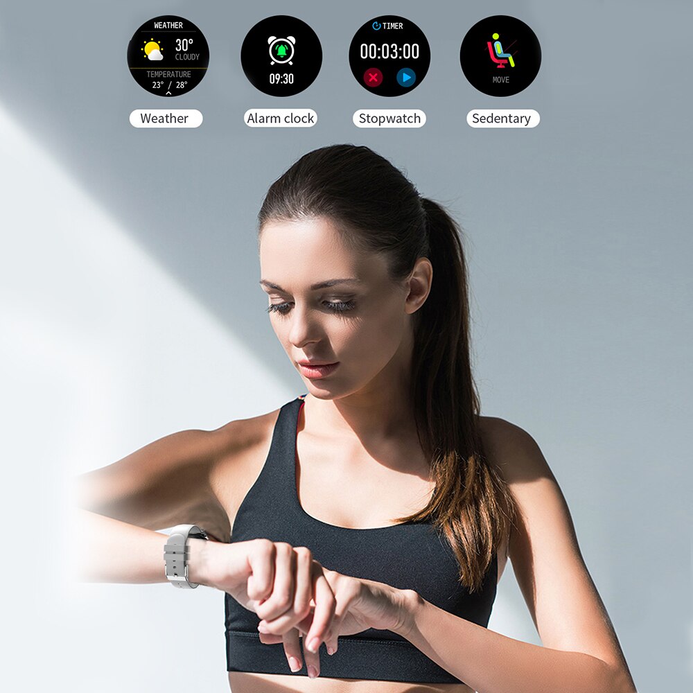 COLMI V23 Smart Watch Women Men Full Touch Fitness Tracker IP67 Waterproof eprolo