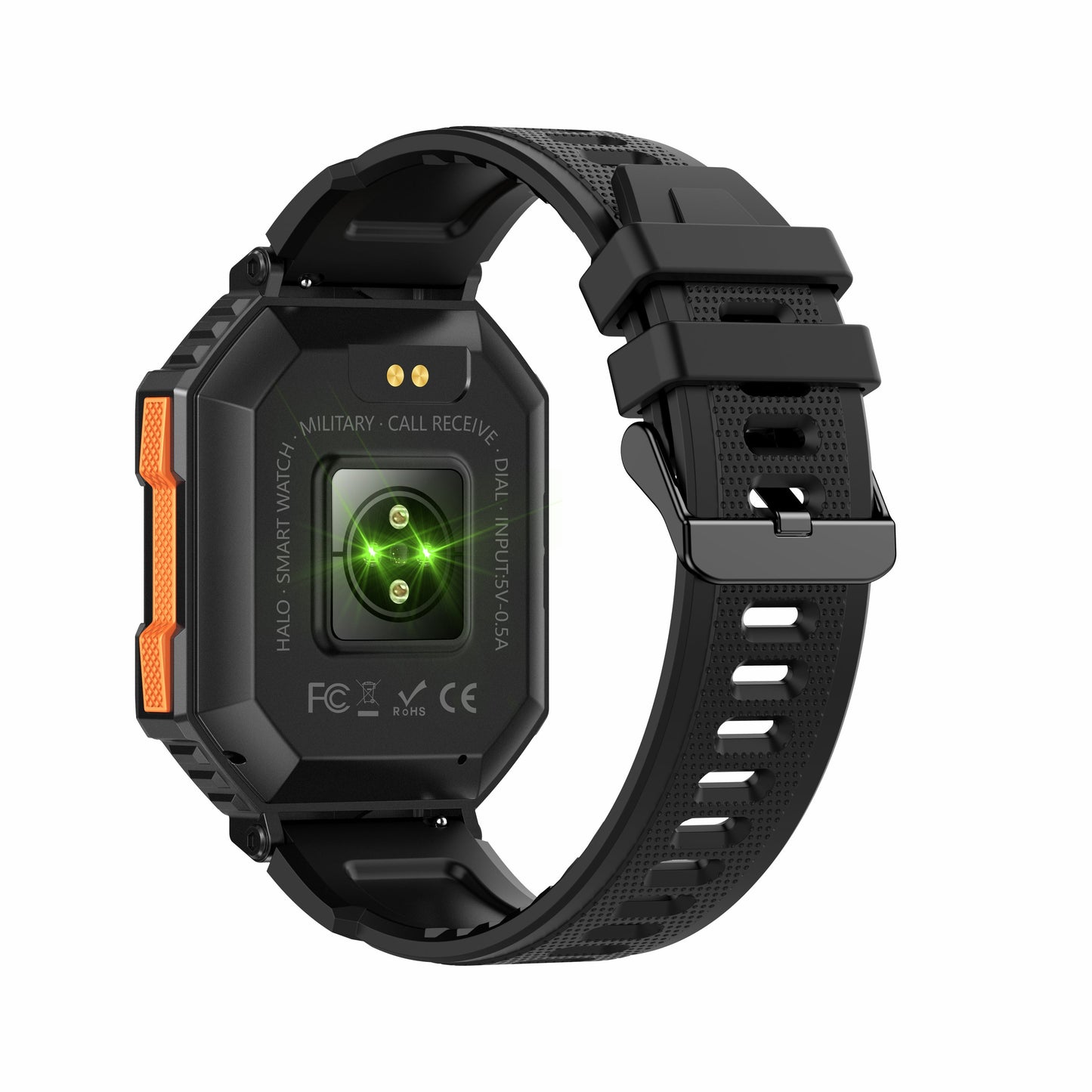 KR80 Bluetooth Smart Watch w/ Heart Rate, Blood Pressure, Blood Oxygen, HD Voice Call, IP67 Waterproof eprolo