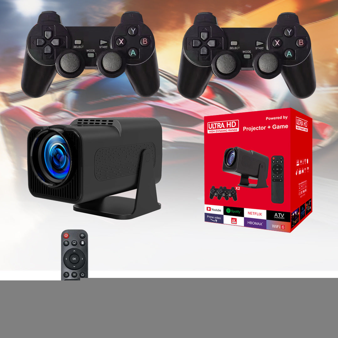 HY320 2-in-1 4K Game Projector & Console, 2.4G/5G WiFi, Android 11, 32GB ROM eprolo