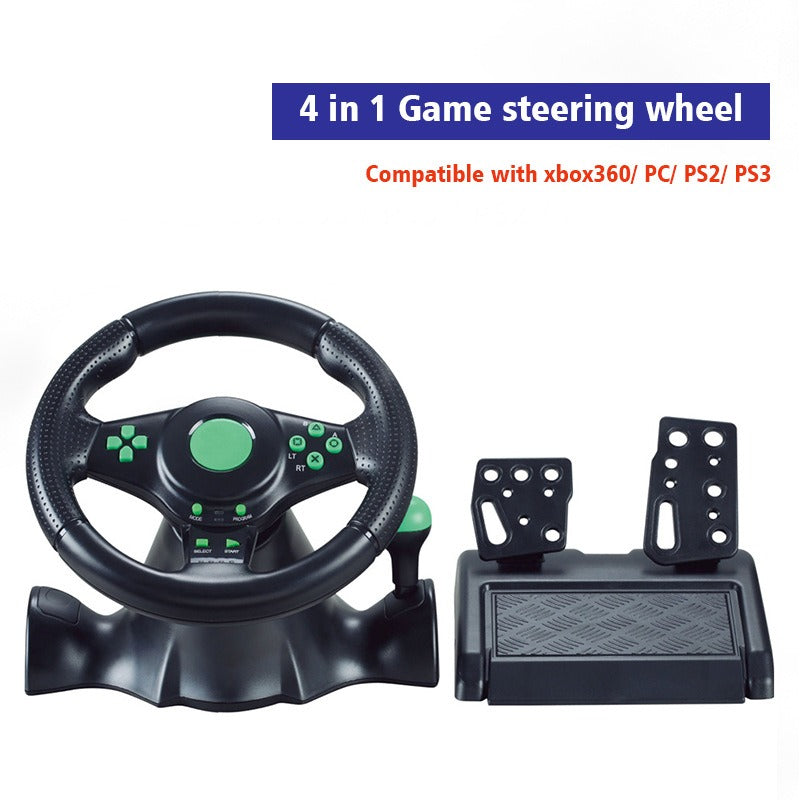 7-in-1 Multi-Platform Racing Wheel with Pedals, Compatible with PS4/PS3/Xbox/Switch eprolo
