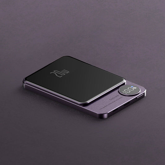 Q9 2-in-1 Magnetic Power Bank 5000mAh Fast Wireless Charging PD20W Ultra-Thin eprolo