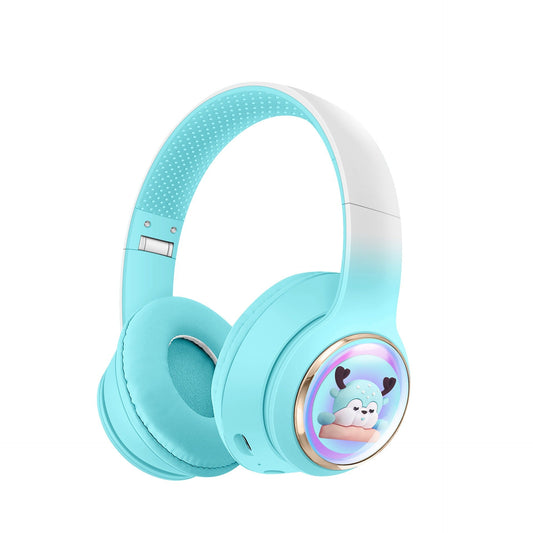 AKZ-56 Cute Deer Bluetooth Headset, RGB, 40h Playtime, Foldable, TF Card, AUX eprolo