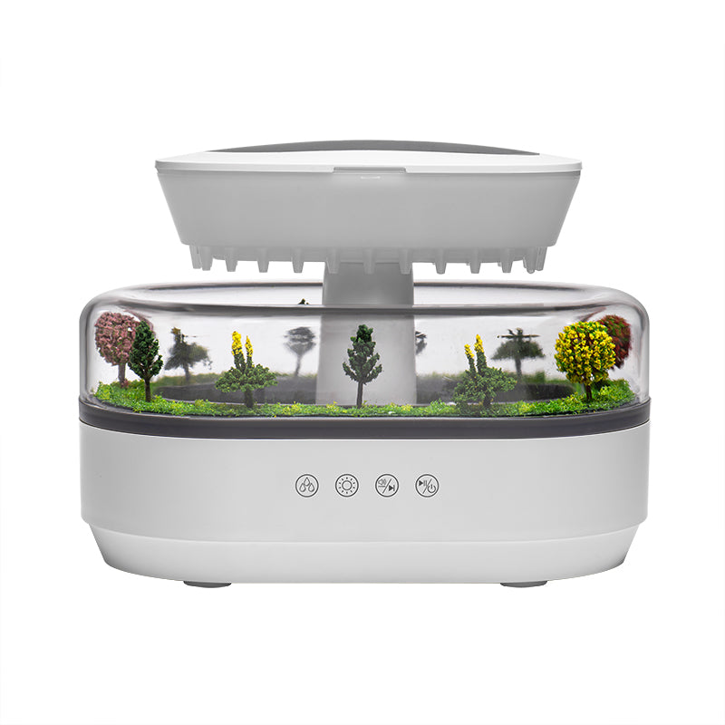 Smart Raindrop Cool-Mist Aroma Diffuser Humidifier with Sound & LED eprolo