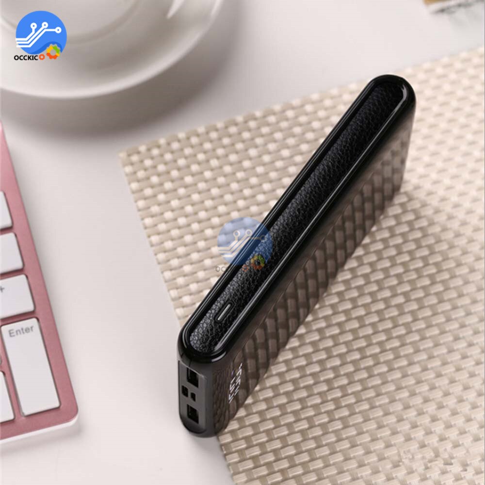 DIY 6x18650 Power Bank Case Shell with LCD, USB & Type-C Charger eprolo