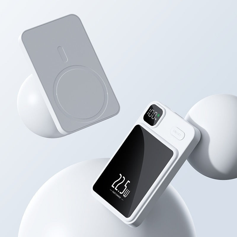 Magnetic Suction Power Bank 10000mAh Fast Wireless Charger Ultra-Thin Portable eprolo