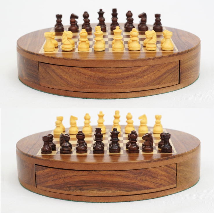 Magnetic Wooden Chess Set – Portable Handmade Gift for All Ages eprolo