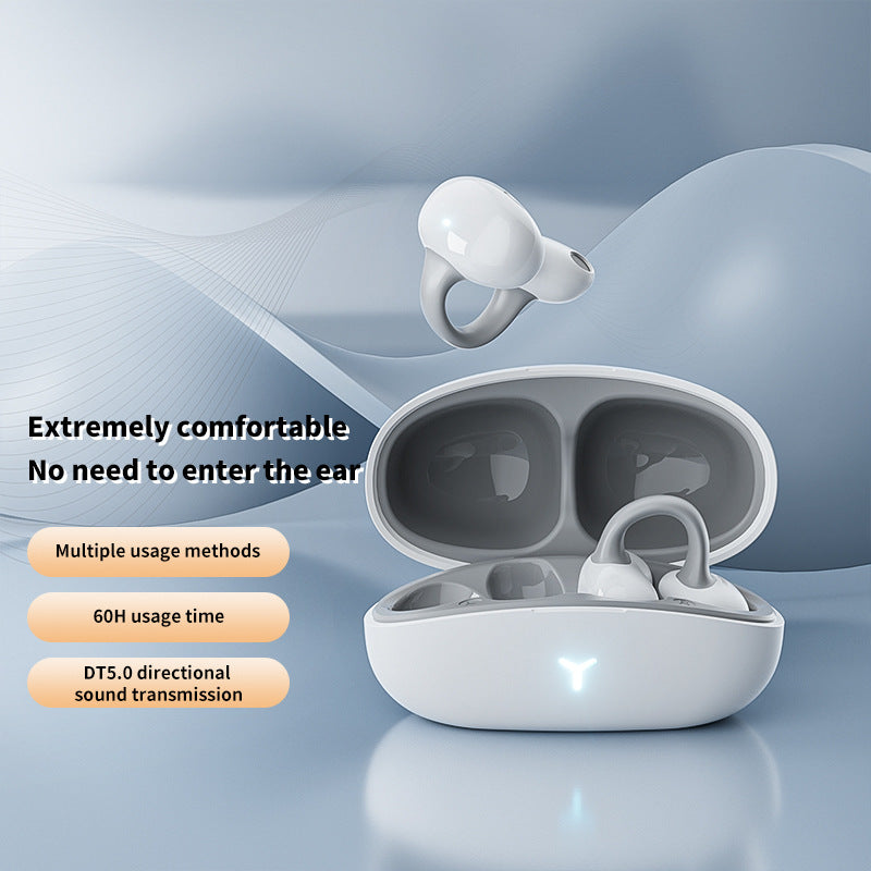 HM-20 OWS Earclip Wireless Bluetooth Earphones, 60H Battery, DT5.0 Directional Sound, Noise Cancelling eprolo