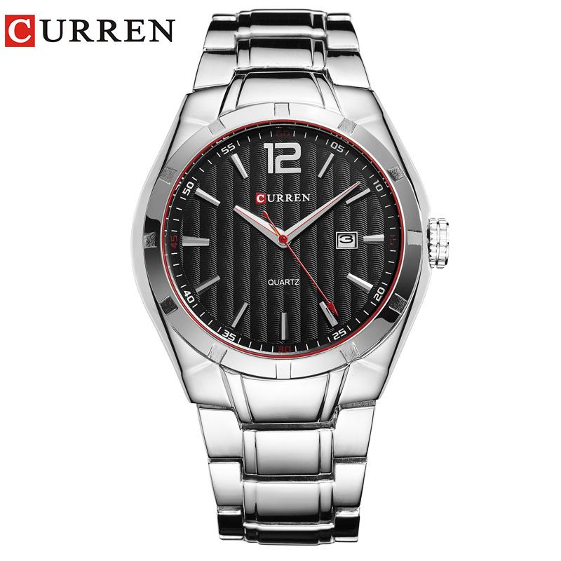Stylish CURREN Men’s Quartz Dress Watch – Alloy Case, 41 mm, 3 Bar eprolo