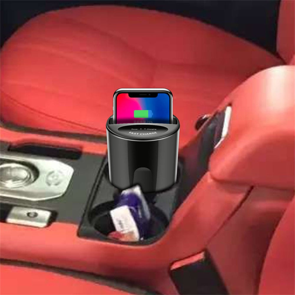 X9 10W Qi Car Wireless Fast Charger Cup, Holder for iPhone & Samsung eprolo