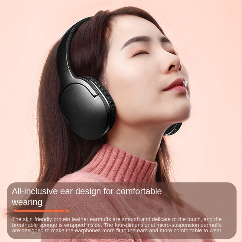 Baseus D02 PRO Wireless Bluetooth Headphones HiFi Bass Gaming Headset Sports eprolo