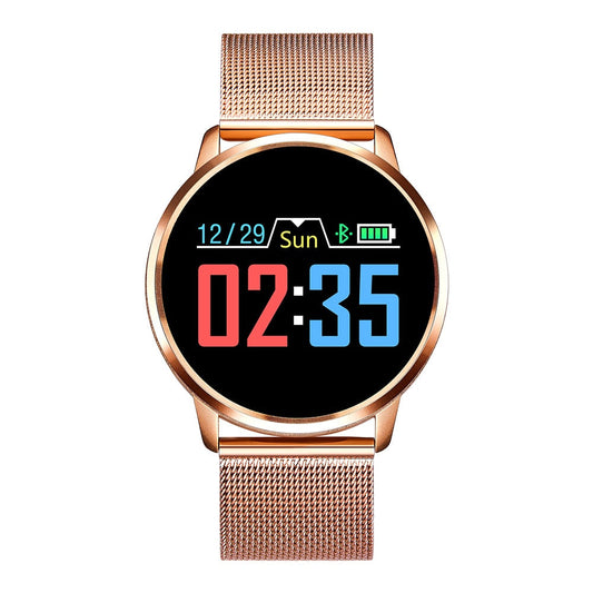 RUNDOING Q8 Smart Watch Fashion Fitness Tracker Heart Rate Monitor for Women eprolo