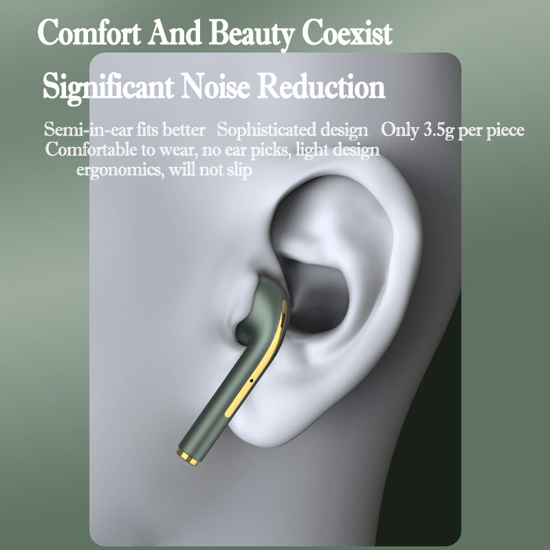 J18 TWS Bluetooth 5.0 Earbuds, Touch Control, 40H Battery, HD Sound, Noise Reduction eprolo
