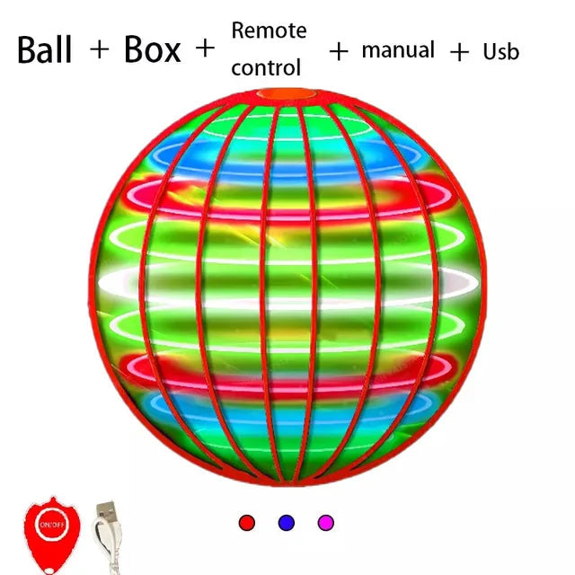 Flying Spinner Ball Toy LED Hover Boomerang Fly Orb Magic Gift for Kids eprolo