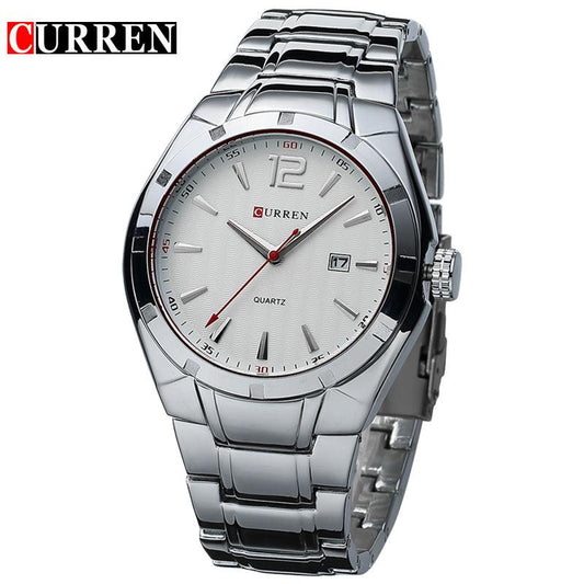 Stylish CURREN Men’s Quartz Dress Watch – Alloy Case, 41 mm, 3 Bar eprolo