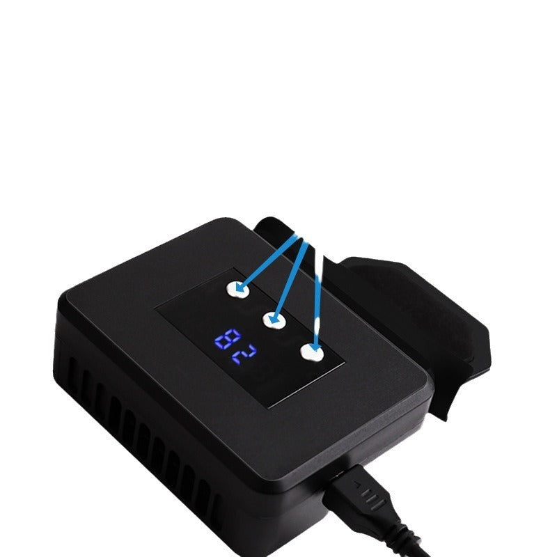 Switch Cooling Fan with LED Temperature Display, Fast Cooling Heatsink Base for Nintendo Console eprolo