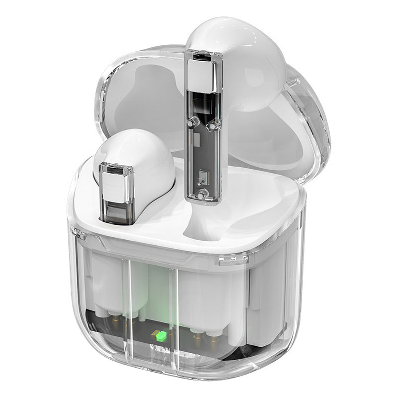 YX06 Transparent TWS Bluetooth Headset, Low Delay, Waterproof, 5H Playtime, 5 Colors eprolo