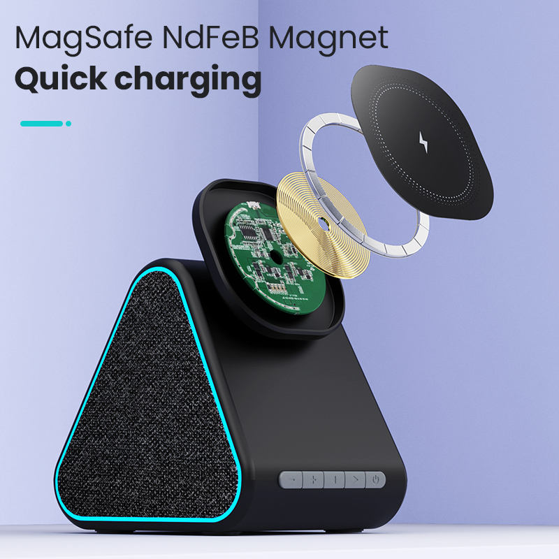 15W Magnetic Wireless Charger Bluetooth 5.0 Speaker for Apple iPhones eprolo