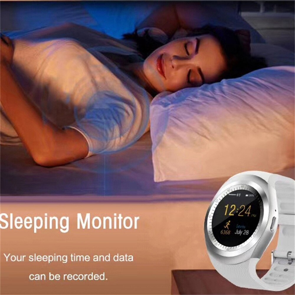 Y1HR Smartwatch with Heart Rate Monitor, GSM Call, Fitness Tracker, Pedometer, Sleep Monitor eprolo