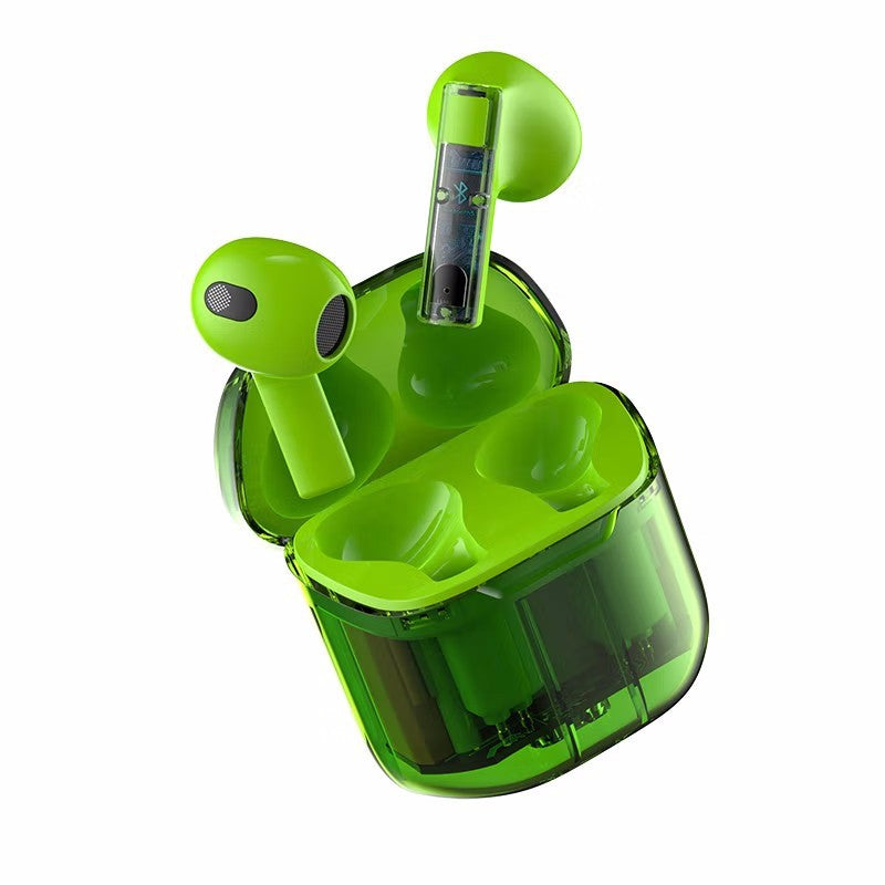 YX06 Transparent TWS Bluetooth Headset, Low Delay, Waterproof, 5H Playtime, 5 Colors eprolo