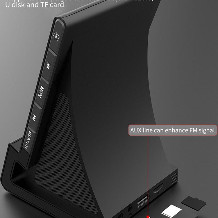 X7 Alarm Clock Bluetooth Speaker 15W Wireless Fast Charger Phone Holder eprolo
