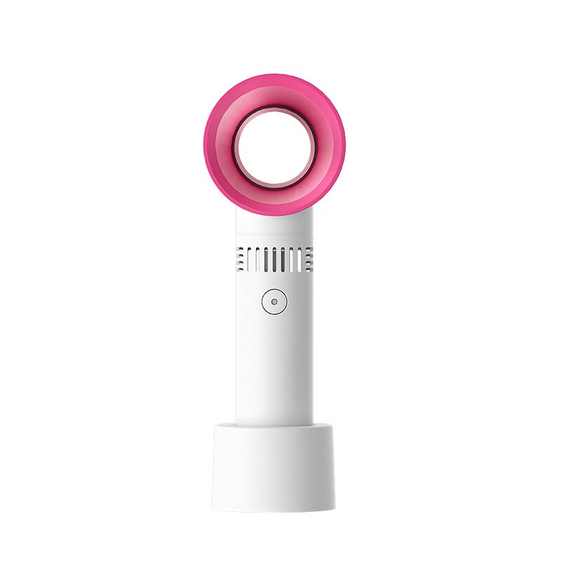 Portable Bladeless Fan USB Rechargeable - 3 Speed, Handheld & Desktop, 1200mAh Battery eprolo