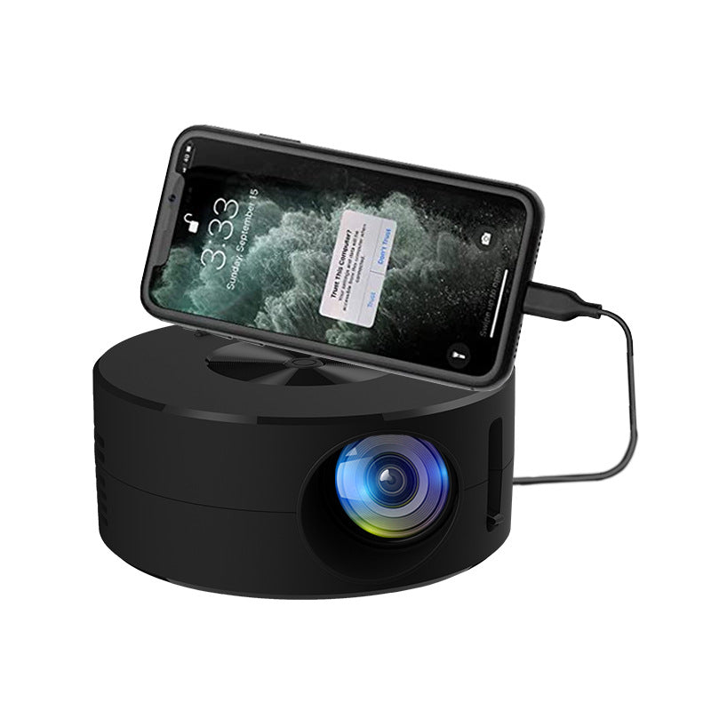 YT200 Mini Portable Home Projector, Pocket-Sized Kids Phone Projector, Built-In Speaker eprolo