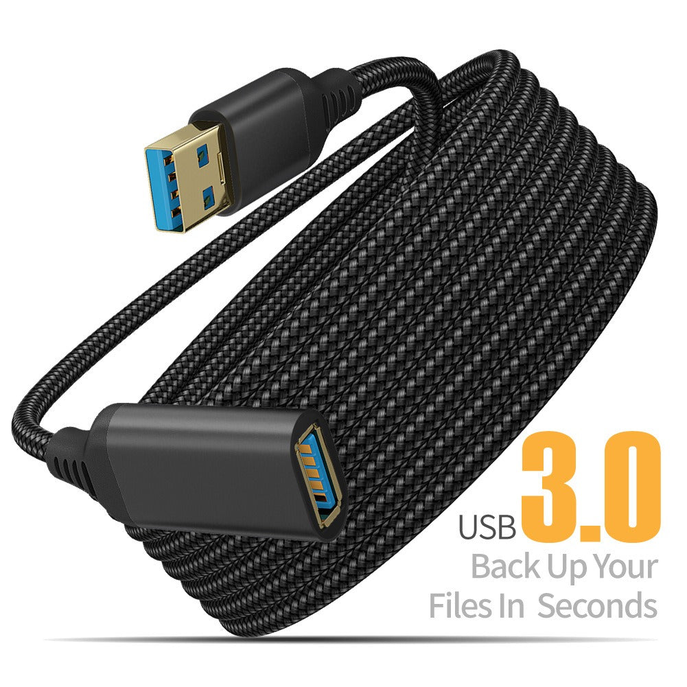 USB 3.0 Extension Cable - 5Gbps Data Sync & 60W Charging, Male to Female eprolo