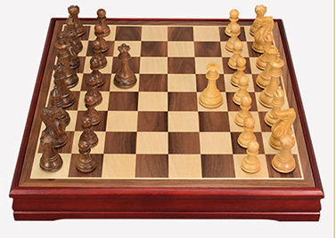 Elegant Wooden Chess Set – Handmade Gift Classic Board eprolo