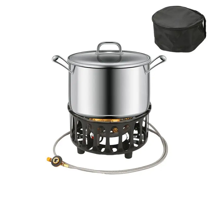 7-Core 16800W Windproof Camping Stove Portable High-Power Gas Burner eprolo