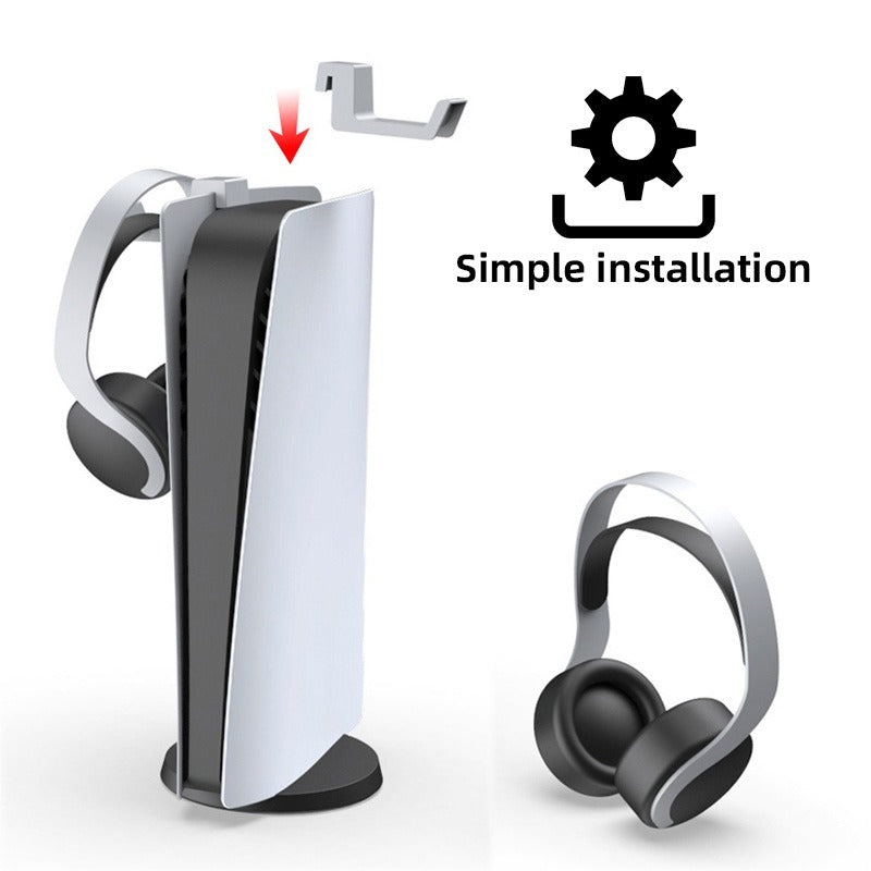 DOBE PS5 Headphone Hook - Anti-Slip Hanging Bracket Headset Holder for PlayStation 5 eprolo