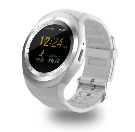 Y1HR Smartwatch with Heart Rate Monitor, GSM Call, Fitness Tracker, Pedometer, Sleep Monitor eprolo