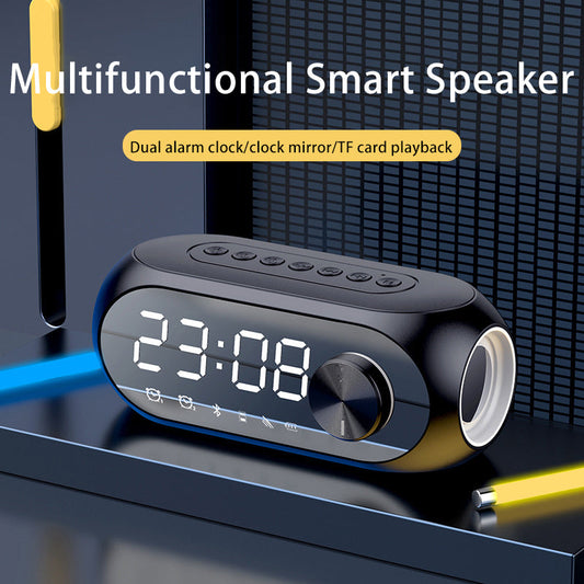 S8 Green Arrow Bluetooth Speaker: Wireless Subwoofer, RGB Lights, Alarm Clock eprolo
